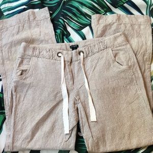 J Crew Linen Pants